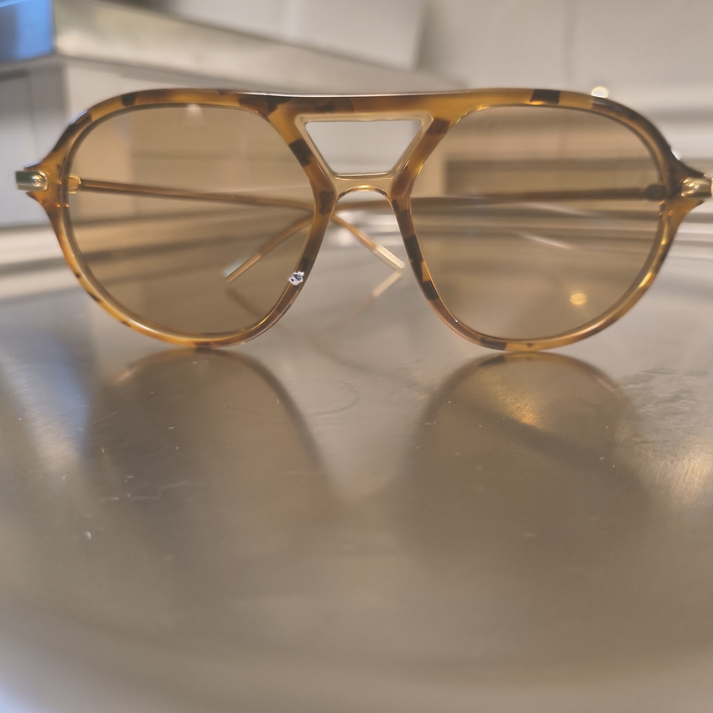 Dolce & Gabbana Amber Tortoise Sunglasses
